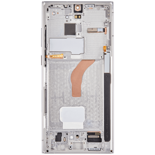Bloc écran OLED avec cadre pour Samsung Galaxy S22 Ultra 5G (US & International Version) (reconditionné) (Phantom White) – Image 5