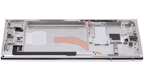 Bloc écran OLED avec cadre pour Samsung Galaxy S22 Ultra 5G (US & International Version) (reconditionné) (Phantom White) – Image 10