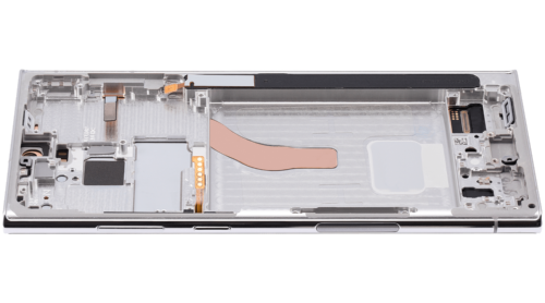 Bloc écran OLED avec cadre pour Samsung Galaxy S22 Ultra 5G (US & International Version) (reconditionné) (Phantom White) – Image 11