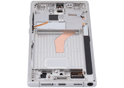 OLED Assembly With Frame For Samsung Galaxy S22 Ultra 5G (Service Pack) (Phantom White) – Image 8