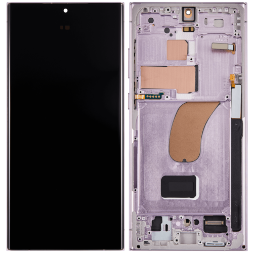 OLED Assembly With Frame For Samsung Galaxy S23 Ultra (US & International) (Refurbished) (Lavender) – Image 2