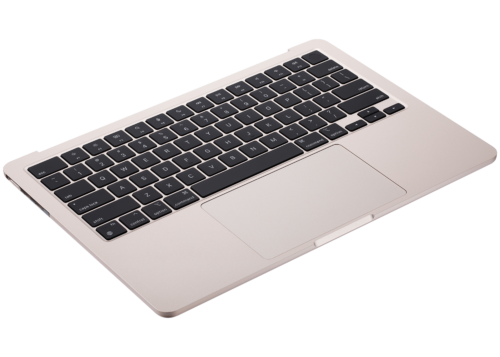 Top case avec batterie et clavier (ANSI US) pour MacBook Air 13" A2681 (2022) (lumière stellaire) – Image 6
