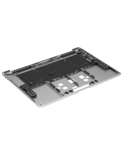 Top case avec clavier (ANSI US) pour MacBook Pro 15" A1990 (2018-2019) (Used OEM Pull: Grade B/C) (argent) – Image 2