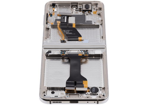 Inner bloc écran OLED avec cadre pour Samsung Galaxy Z Flip 5 5G (US & International) (reconditionné) (Cream) – Image 8