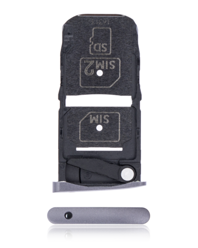 Sim Card Tray For Motorola Moto Z Force Droid (XT1650-02 / 2016) (Black)