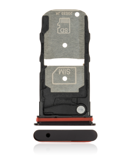 Single Sim Card Tray For Motorola Edge 5G (XT2063 / 2020) (Midnight Magenta)