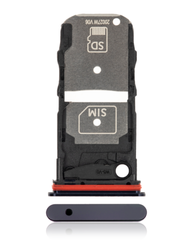 Single Sim Card Tray For Motorola Edge Plus 5G (XT2061 / 2020) (Deep Indigo / Blue)