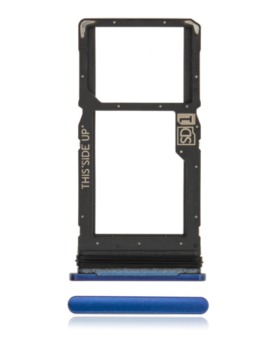 Single Sim Card Tray For Motorola Moto G 5G Plus (XT2075 / 2020) (Surfing Blue)