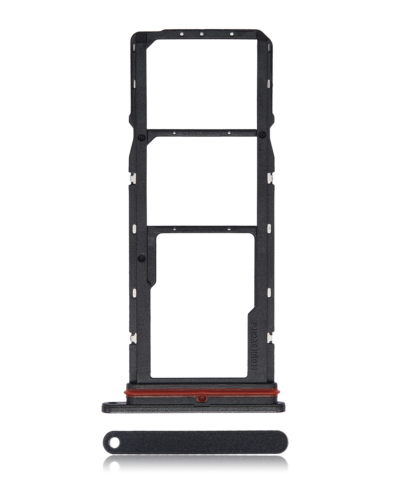 Dual Sim Card Tray For Motorola Moto G22 (XT2231 / 2022) (Cosmic Black)