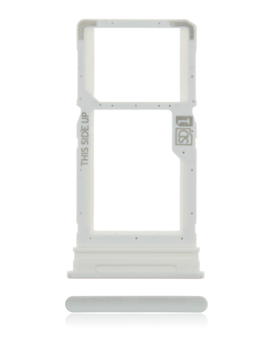 Single Sim Card Tray For Motorola Moto G 5G (XT2113-3 / 2020) (Frosted Silver)