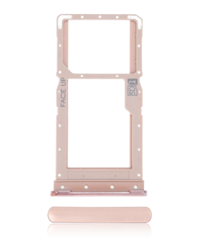 Single Sim Card Tray For Motorola Moto G9 Plus (XT2087 / 2020) (Rose Gold) – Image 6
