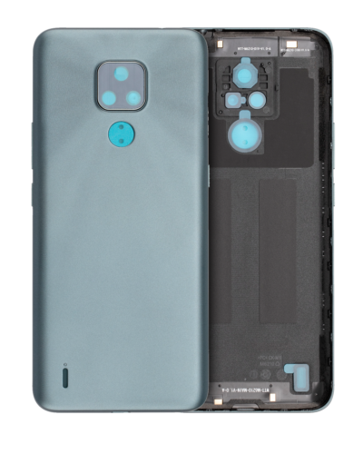 Back cover Glass For Motorola Moto E7 (XT2095 / 2020) (Mineral Gray)