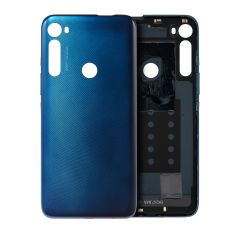 Back cover Glass For Motorola One Fusion Plus (XT2067 / 2020) (Twilight Blue)