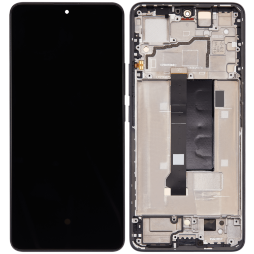 OLED Assembly With Frame For Xiaomi Redmi Note 13 Pro 5G (Refurbished) (Black) – Image 2