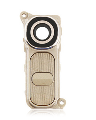 Back Camera Lens With Power / Volume Buttons For LG G4 (Gold)