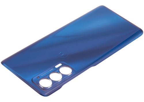 Coque arrière en verre pour Motorola Edge 5G (XT2141 / 2021) (Pièce d'origine constructeur) (Bleu nébuleuse) – Image 5