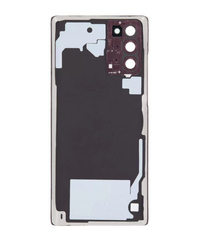 Coque arrière en verre avec objectif pour Samsung Galaxy Note 20 5G (sans logo) (Adaptable) (Bronze mystique) – Image 4