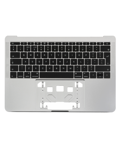 Top case avec batterie et clavier (ANSI US) pour MacBook Pro 13" A1708 (2016) (OEM New) (argent) – Image 3