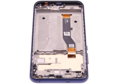 LCD Assembly With Frame For Motorola Moto G Play (XT2093 / 2021) (Genuine OEM) (Misty Blue) – Image 8
