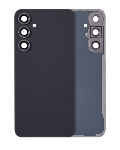 Back Cover Glass With Camera Lens For Samsung Galaxy S23 FE 5G (Aftermarket Plus) (Graphite)