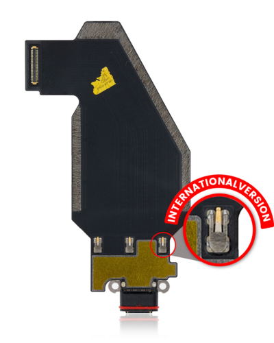 Charging Port Flex Cable For Google Pixel 4 XL (G020P) (International Version) (Genuine OEM) – Image 5