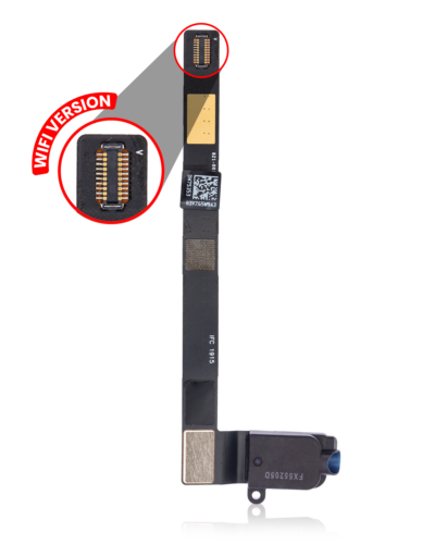 Headphone Jack With Flex Cable For iPad Mini 4 (WiFi Only) (Black) – Image 6