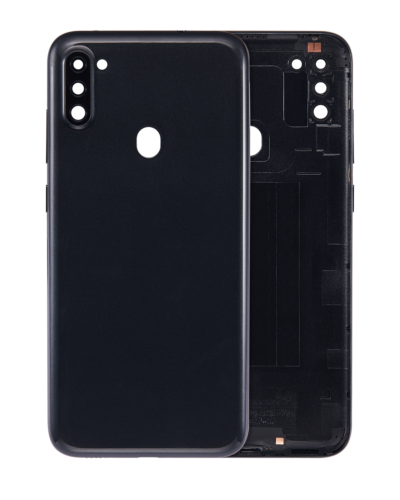 Coque arrière avec objectif de caméra pour Samsung Galaxy A11 (A115 / 2020) (version internationale) (Adaptable) (Noir) – Image 7