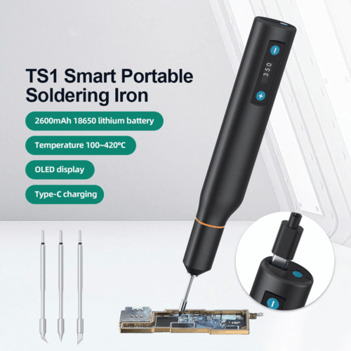 Fer à souder portable intelligent TS1 (110 V - 220 V, prise américaine) (rapide) – Image 4