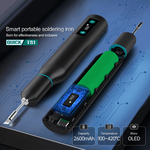 Fer à souder portable intelligent TS1 (110 V - 220 V, prise américaine) (rapide) – Image 8