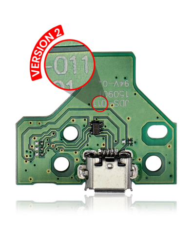 Carte de port de chargement micro USB avec câble flexible à 12 broches pour manettes PlayStation 4 (Version 2 : JDS-011) – Image 7