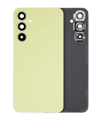 Back Cover Glass With Camera Lens For Samsung Galaxy A54 5G (A546 / 2023) (Aftermarket Plus) (Lime)