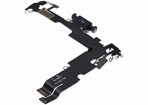 Câble flexible de port de charge pour iPhone 14 Plus (pièce d'origine d'occasion) (Minuit) – Image 5