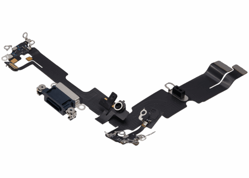Câble flexible de port de charge pour iPhone 14 Plus (pièce d'origine d'occasion) (Minuit) – Image 4