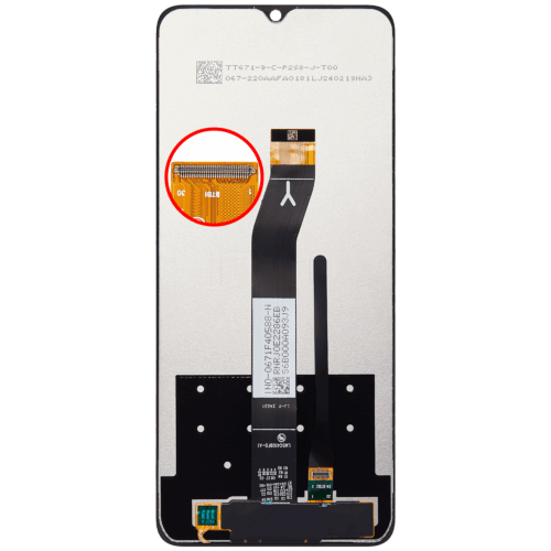 Écran LCD sans cadre pour Xiaomi Redmi A3 / A3x / Poco C61 (reconditionné) (toutes couleurs) – Image 4