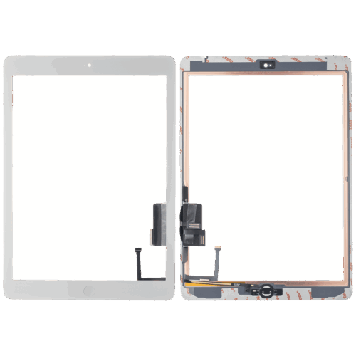 Digitizer For iPad Air 1 / iPad 5 (2017) (Home Button Pre-Installed For iPad Air 1) (Aftermarket Pro: XO7) (White) – Image 2