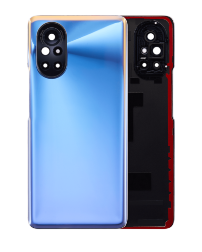 Back cover Glass With Camera Lens For Huawei Nova 8 (Blue)