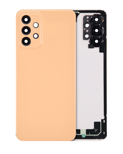Back Cover Glass For Samsung Galaxy A23 (A235 / 2022) (Aftermarket Plus) (Peach)