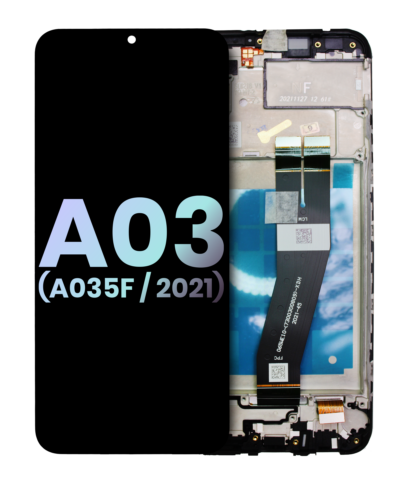 LCD Assembly With Frame For Samsung Galaxy A03 (A035 / 2021) (International Version) (Service Pack) (All Colors)