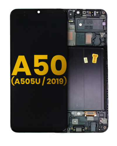 Écran OLED avec cadre pour Samsung Galaxy A50 (A505U / 2019) (Remis à neuf) (Toutes les couleurs) – Image 5