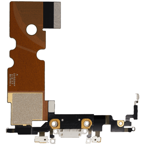 Câble flexible de port de charge pour iPhone SE (2020) (Premium) (Blanc) – Image 3