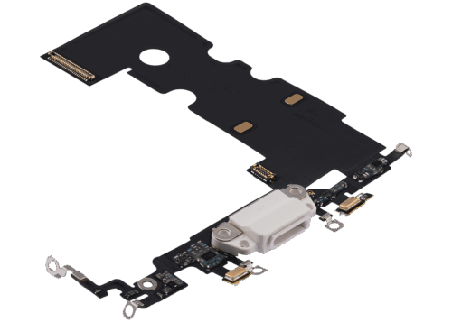 Câble flexible de port de charge pour iPhone SE (2020) (Premium) (Blanc) – Image 5