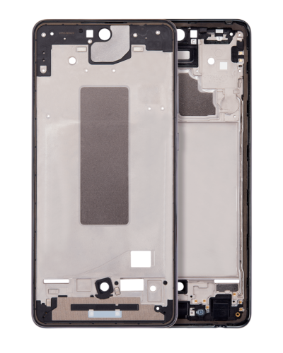 Boîtier intermédiaire pour Samsung Galaxy A72 (A725 / 2021) (Noir élégant)