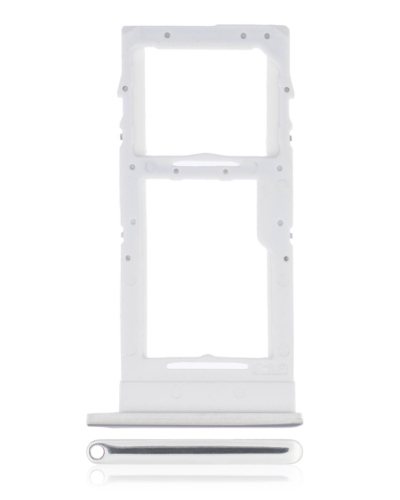 Single Sim Card Tray For Samsung Galaxy A51 5G (A516 / 2020) (Prism Cube White)