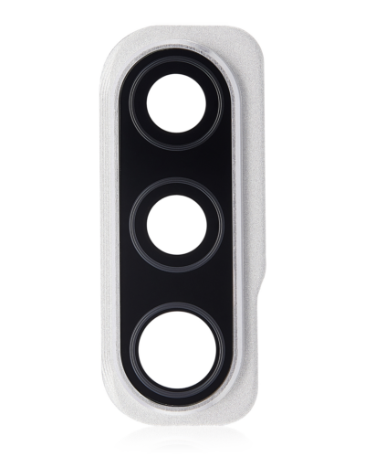 Back Camera Glass Lens And Cover Bezel For Samsung Galaxy A50S (A507 / 2019) (Prism Crush White)