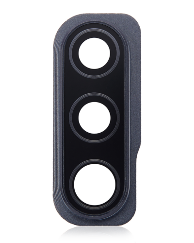 Back Camera Glass Lens And Cover Bezel For Samsung Galaxy A50S (A507 / 2019) (Prism Crush Black)