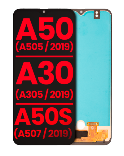 OLED Assembly Without Frame (With Finger Print Sensor) For Samsung Galaxy A50 (A505 / 2019) / A30 (A305 / 2019) / A50s (A507 / 2019) (All Models) (Aftermarket Plus) (All Colors)