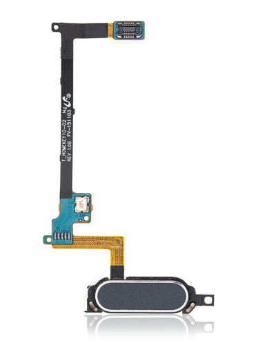 Bouton d'accueil avec nappe pour Samsung Galaxy Note 4 (noir)