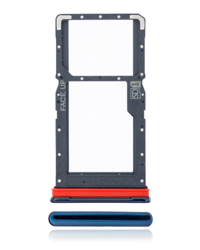 Single Sim Card Tray For Motorola Moto G8 Power (XT2041-1 / XT2041-3 / 2020) (Capri Blue)
