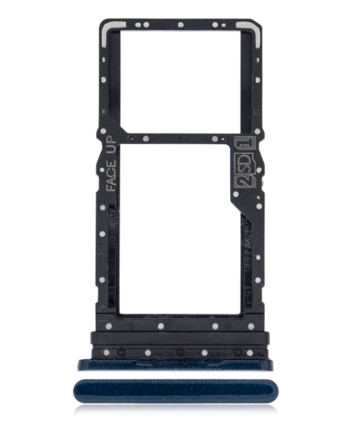 Dual Sim Card Tray For Motorola Moto G8 Power (XT2041-1 / XT2041-3 / 2020) (Capri Blue)