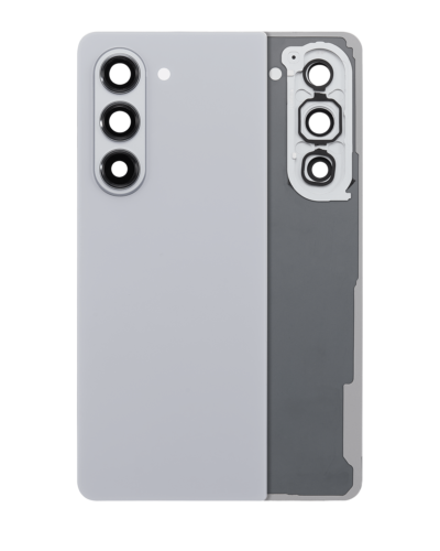 Back Cover Glass With Camera Lens For Samsung Galaxy Z Fold 5 (Service Pack) (Gray) – Image 2